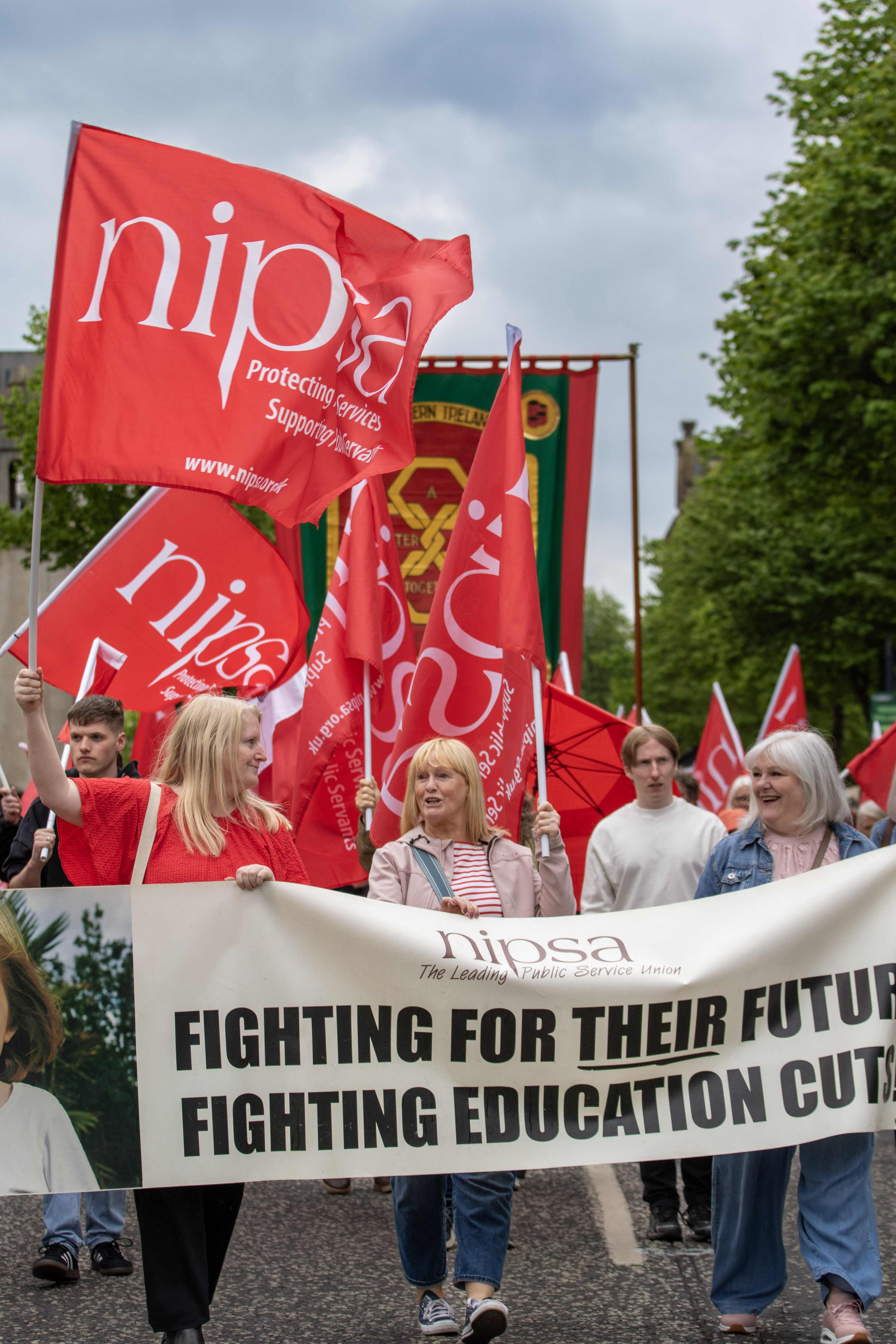 May Day Belfast March